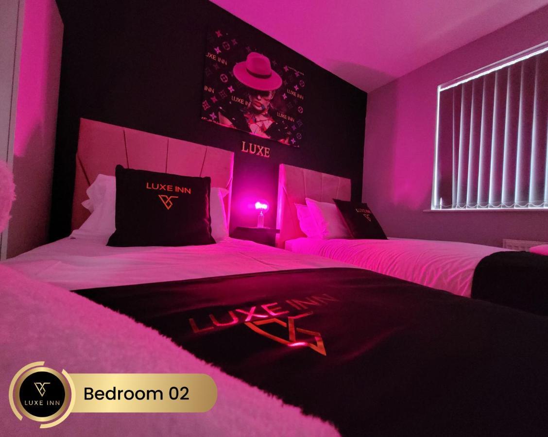 Nr Birmingham City Centre, 5 Bed, Luxe Inn Exterior foto