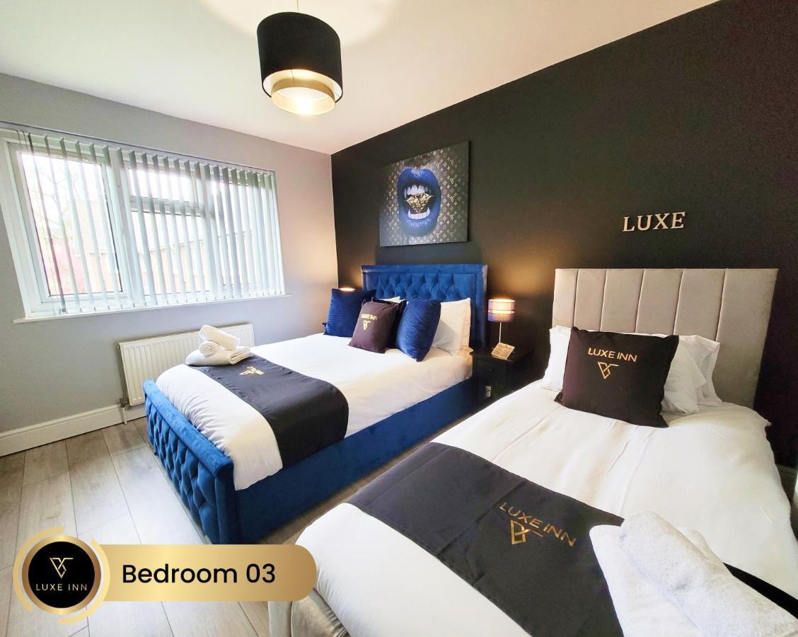 Nr Birmingham City Centre, 5 Bed, Luxe Inn Exterior foto